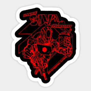 SLammin Siva Sticker